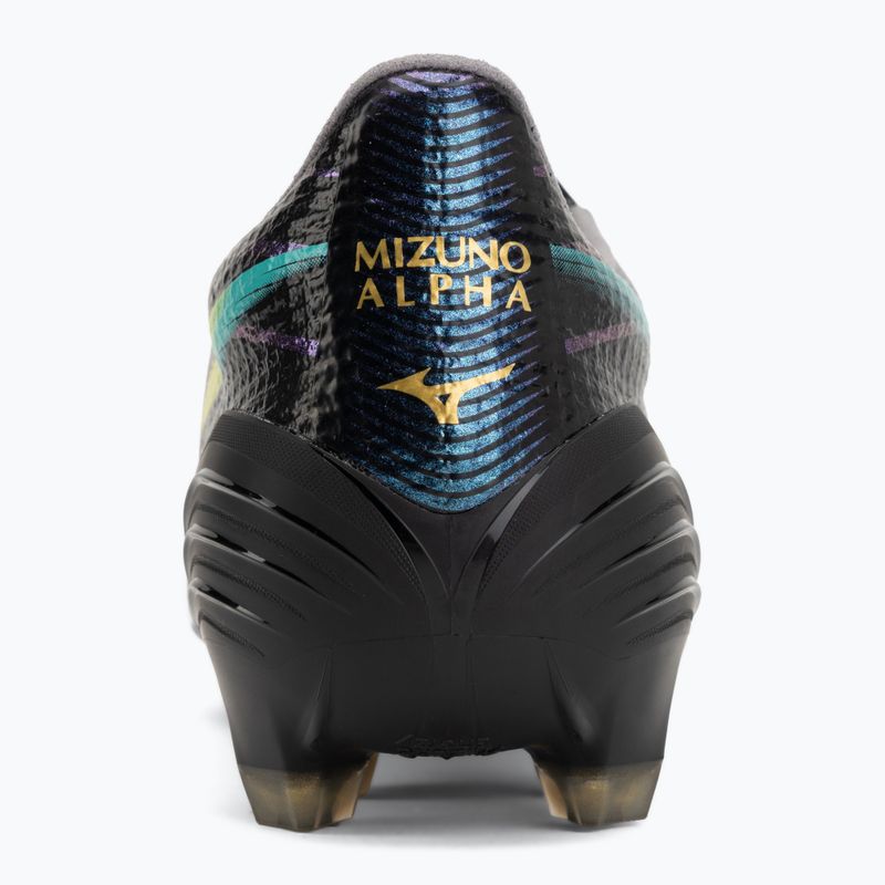 Kopačky Mizuno Alpha III Japan FG black/lava orange/evening primrose 6