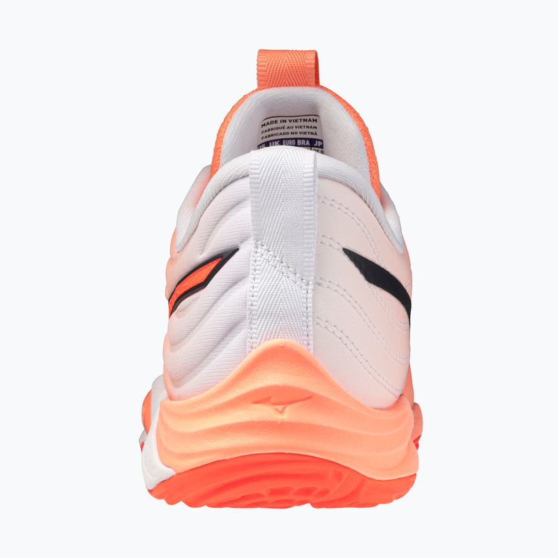 Volejbalové boty Mizuno Wave Momentum Elite flamingo coral/lava orange/white 10