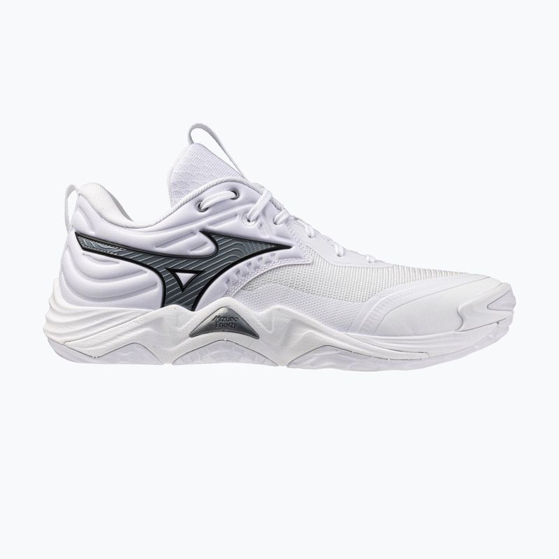 Volejbalové boty Mizuno Wave Momentum Elite white/metallic gray/black