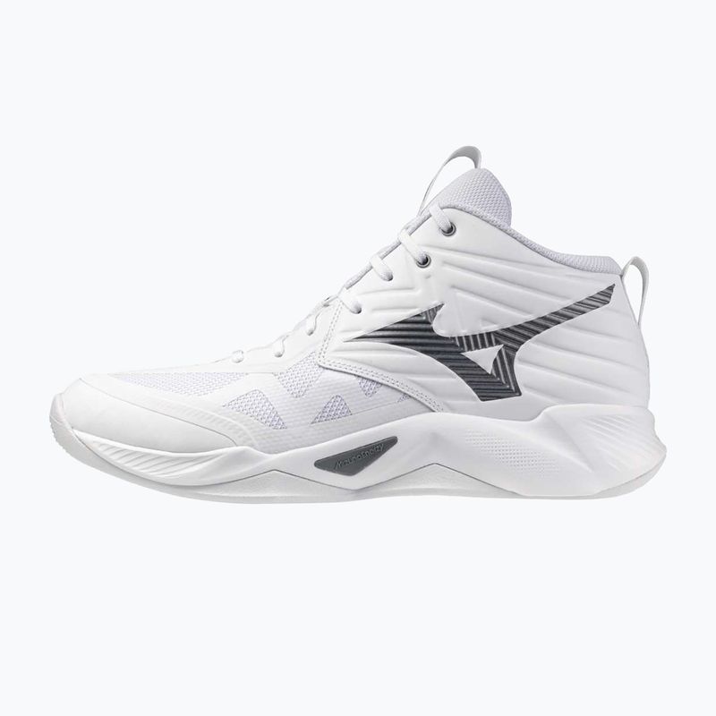 Volejbalové boty Mizuno Wave Momentum Pro Mid white/metallic gray/black 8