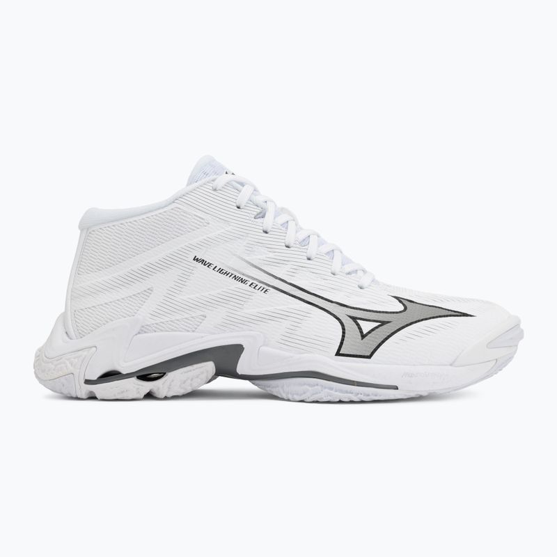 Volejbalové boty Mizuno Wave Lightning Elite Mid White/Ultimate Gray/Black 2