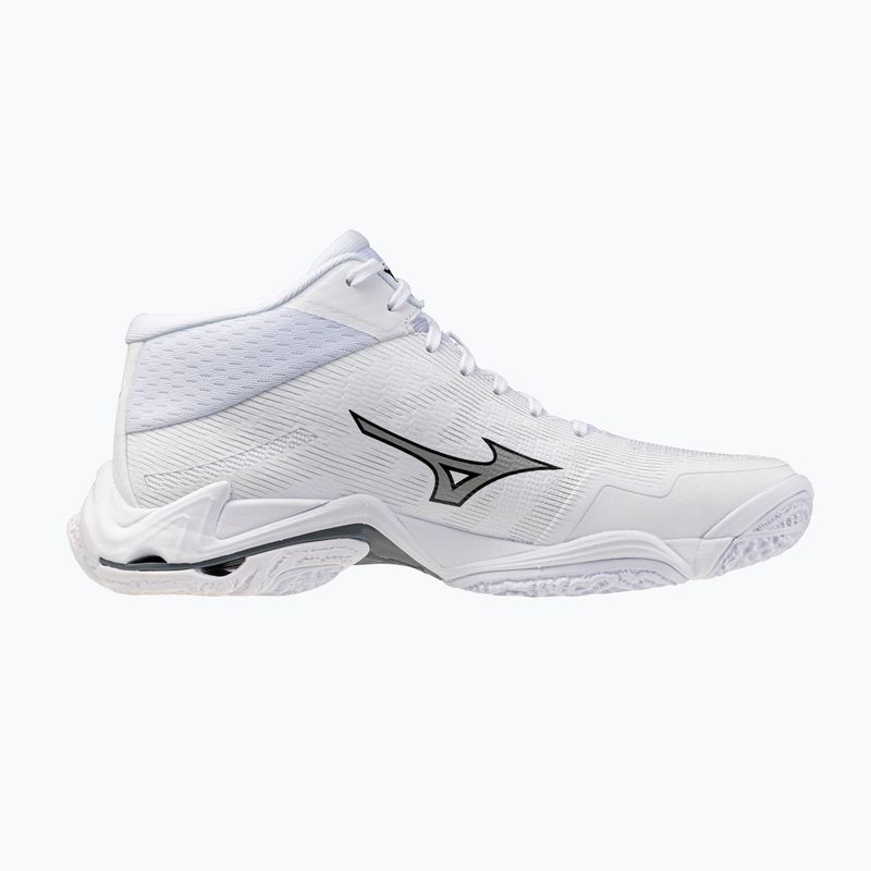Volejbalové boty Mizuno Wave Lightning Elite Mid White/Ultimate Gray/Black 9