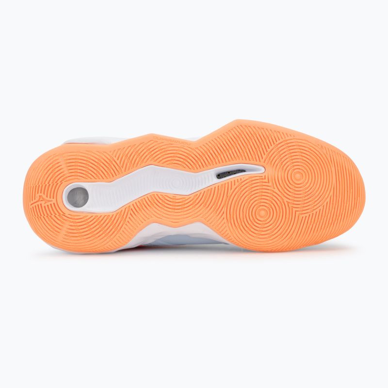 Dámské volejbalové boty Mizuno Wave Momentum Pro blue finch/lava orange/flamingo coral 4