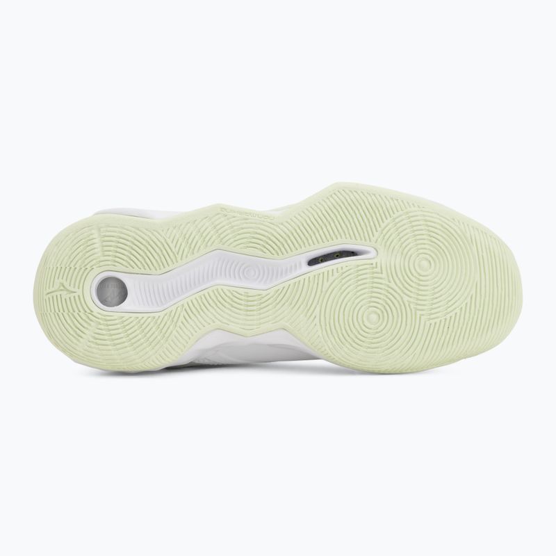 Dámské volejbalové boty Mizuno Wave Momentum Pro white/aqua gray/ambrosia 4