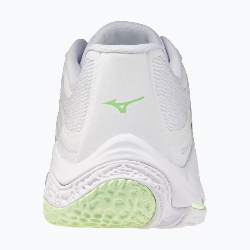 Dámské volejbalové boty Mizuno Wave Lightning Elite white/balsam green/ambrosia 3