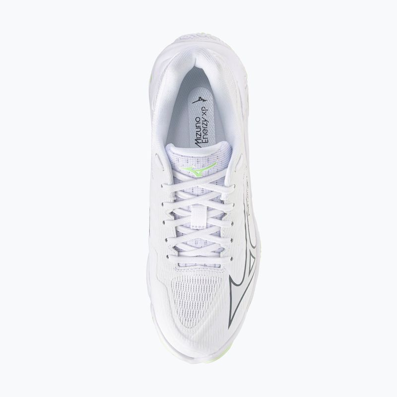 Dámské volejbalové boty Mizuno Wave Lightning Elite white/balsam green/ambrosia 5