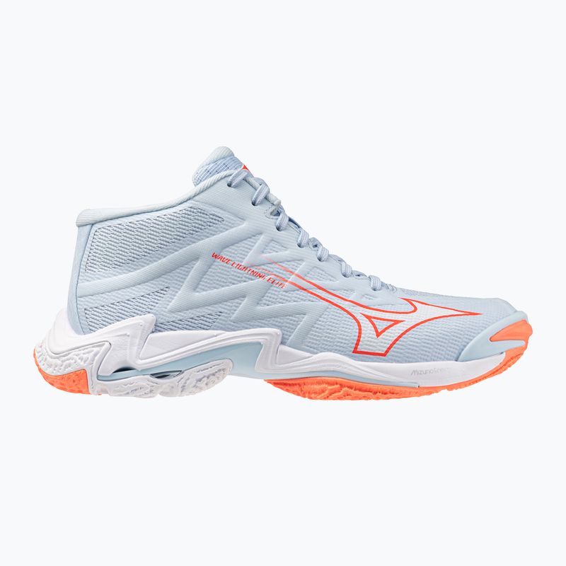 Dámské volejbalové boty Mizuno Wave Lightning Elite Mid blue finch/whitelava orange 8