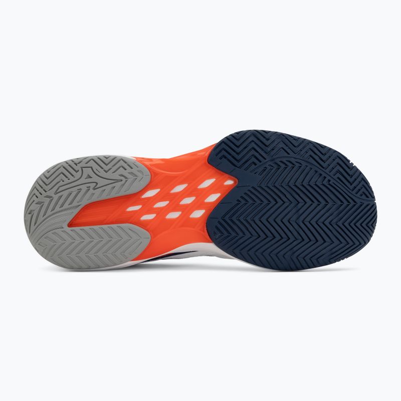 Pánské tenisové boty Mizuno Neo Ace AC white/insignia blue/orange 4