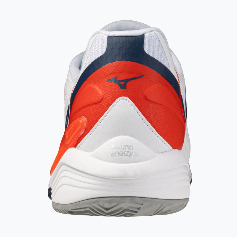 Pánské tenisové boty Mizuno Neo Ace CC white/insignia blue/orange 10