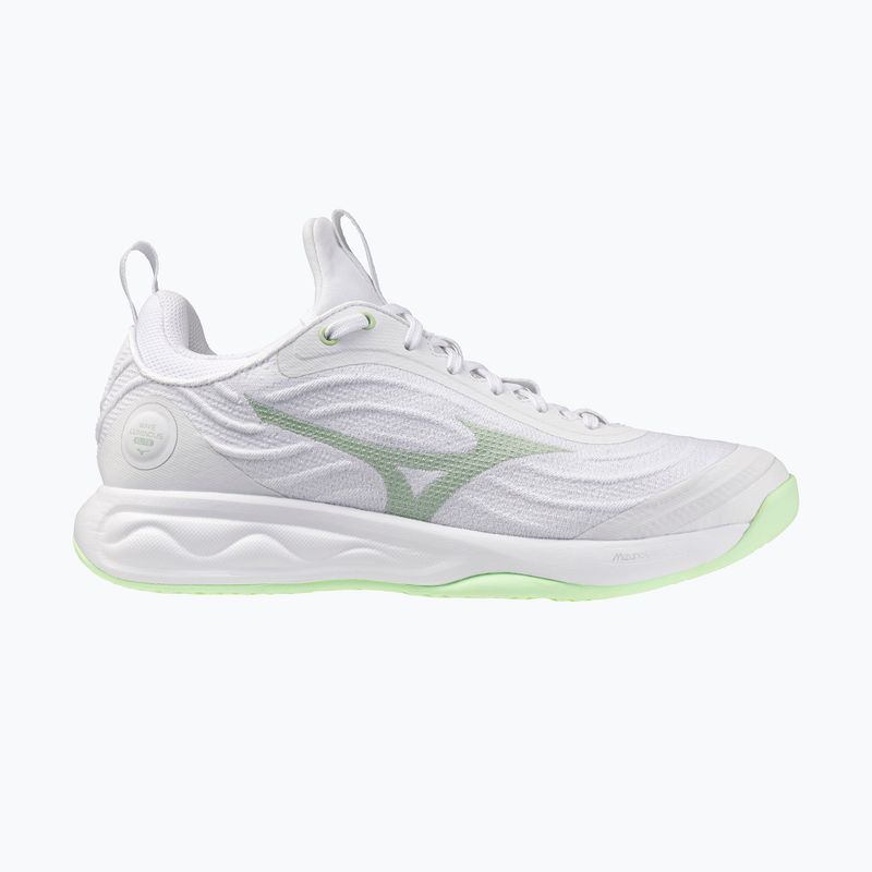 Dámské volejbalové boty Mizuno Wave Luminous Elite white/aqua gray/ambrosia