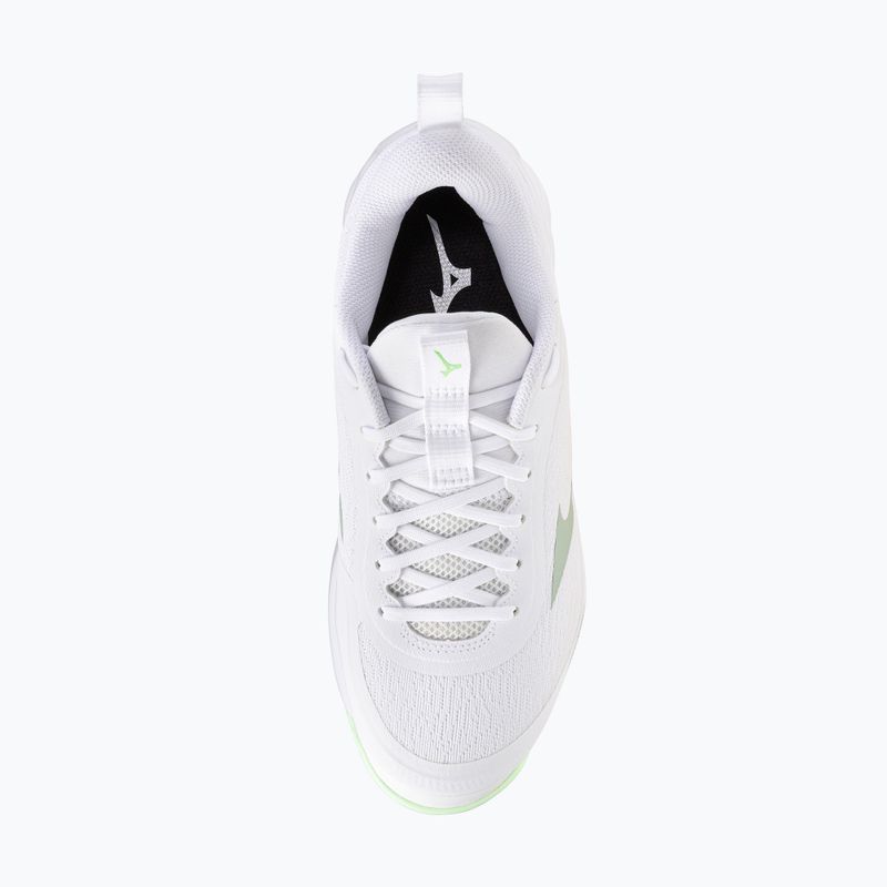 Dámské volejbalové boty Mizuno Wave Luminous Pro white/aqua gray/ambrosia 12