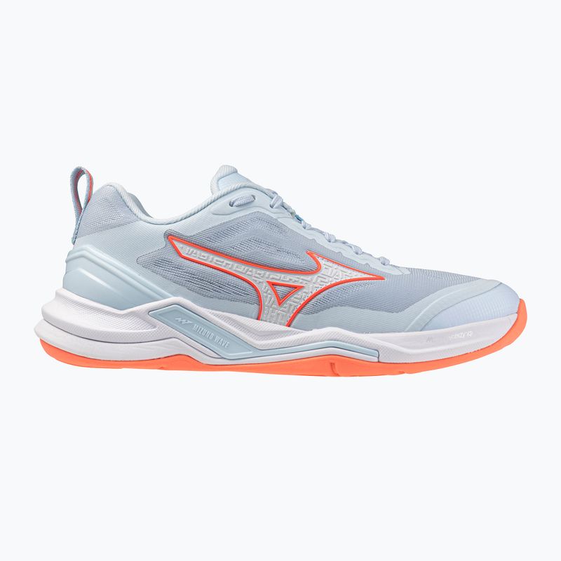Dámské házenkářské boty Mizuno Wave Stealth Elite blue finch/white 8