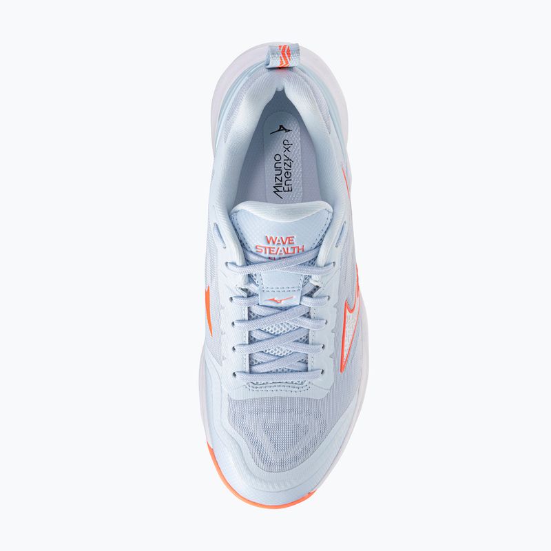 Dámské házenkářské boty Mizuno Wave Stealth Elite blue finch/white 12