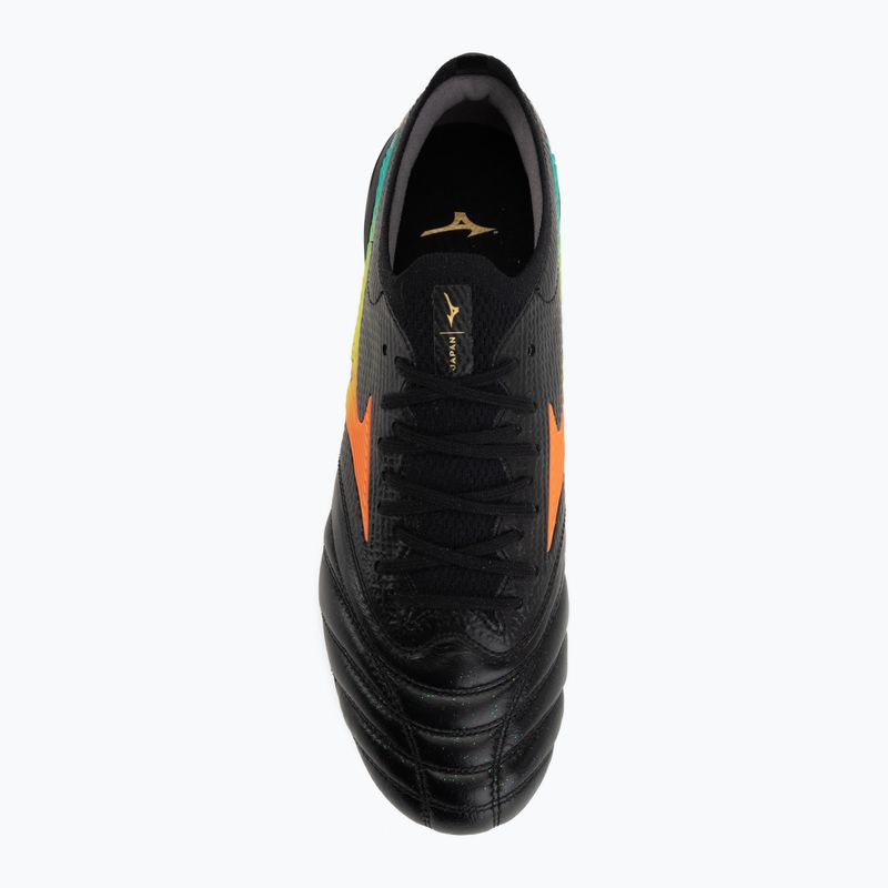 Kopačky Mizuno Morelia Neo V β Japan AG black/lava orange/arcadia 5