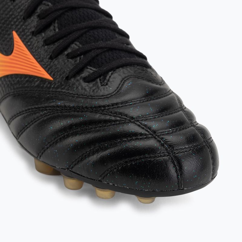 Kopačky Mizuno Morelia Neo V β Japan AG black/lava orange/arcadia 7
