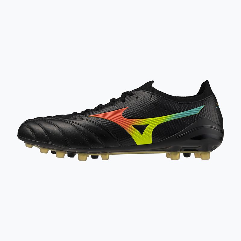Kopačky Mizuno Morelia Neo V β Japan AG black/lava orange/arcadia 8