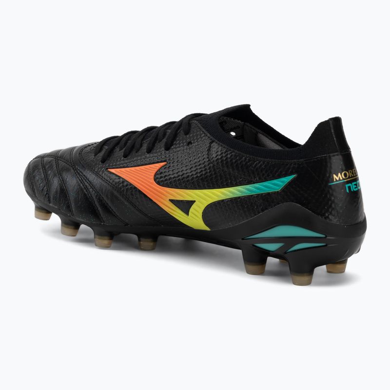 Kopačky Mizuno Morelia Neo V β Japan FG black/lava orange/arcadia 3