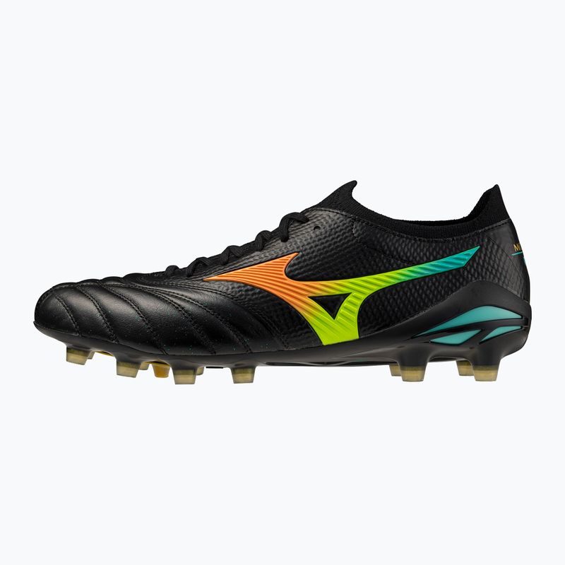 Kopačky Mizuno Morelia Neo V β Japan FG black/lava orange/arcadia 9