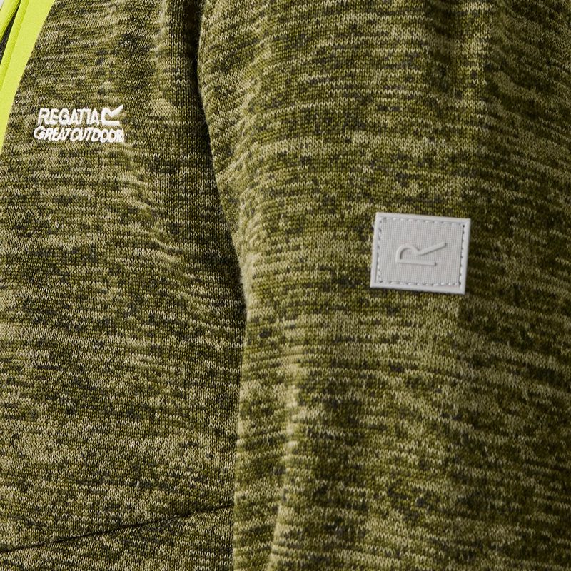 Dětská fleecová mikinaREGATTA Dissolver X nephrite green/grenoble green/black 5