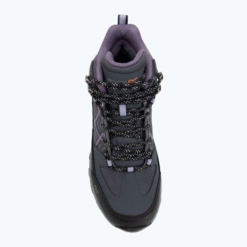 Pánské trekingové boty REGATTA Samaris III seal grey/purple 5