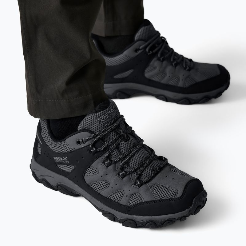Pánské trekové boty REGATTA Edgepoint IV Low granite/dark steel 11