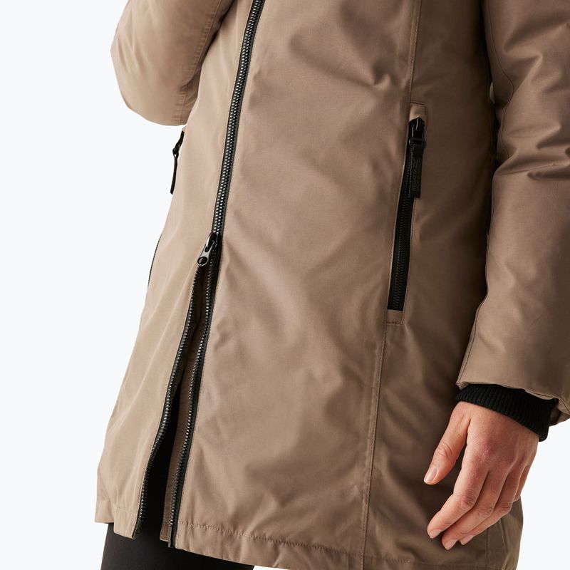 Dámská nepromokavá bunda REGATTA brown mocha/perfectly pale 6