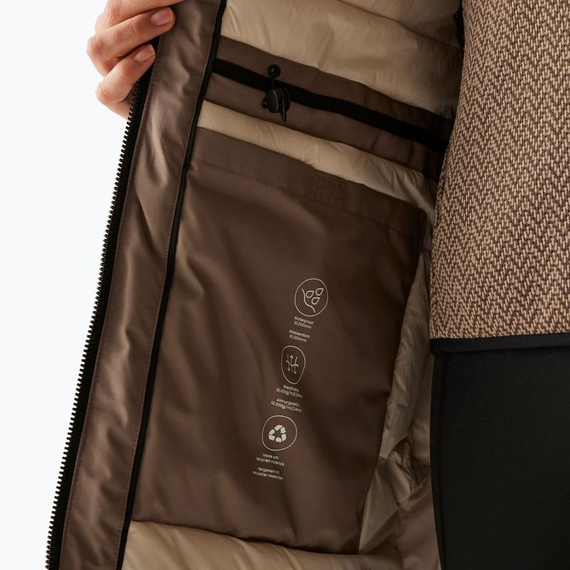 Dámská nepromokavá bunda REGATTA brown mocha/perfectly pale 8
