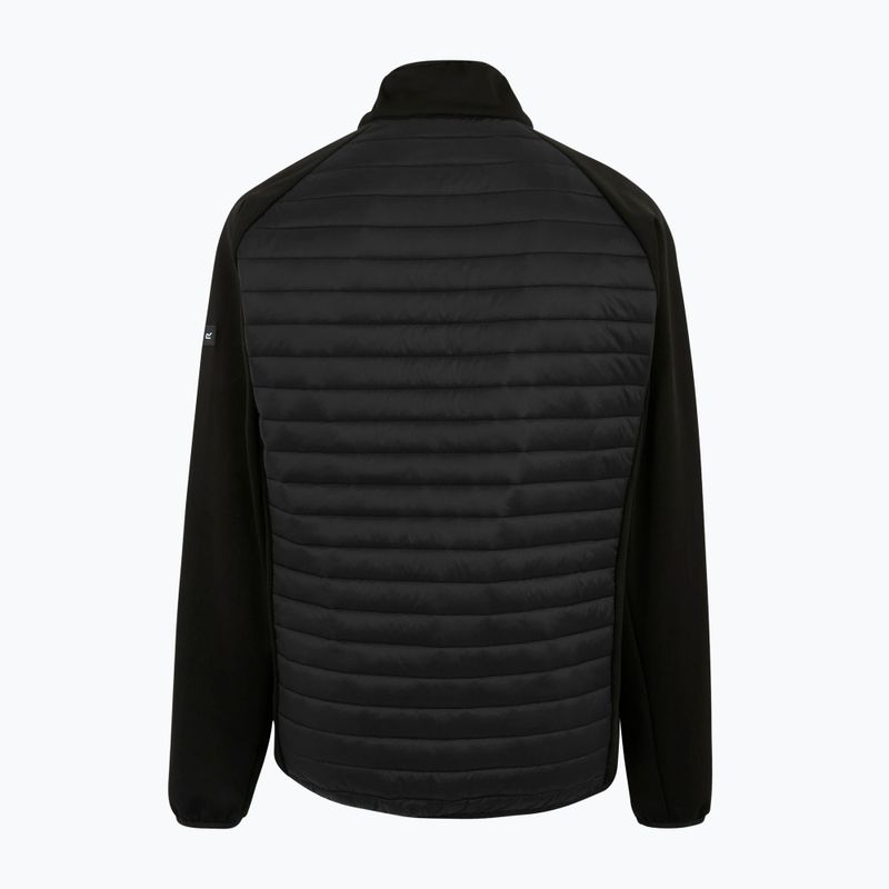 Pánská hybridní bunda Regatta Clumber Hybrid black 6