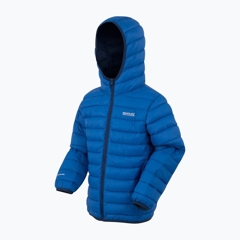 Dětská bunda REGATTA Hooded Marizion snorkel blue/moonlight denim 3