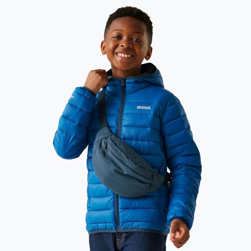 Dětská bunda REGATTA Hooded Marizion snorkel blue/moonlight denim 4