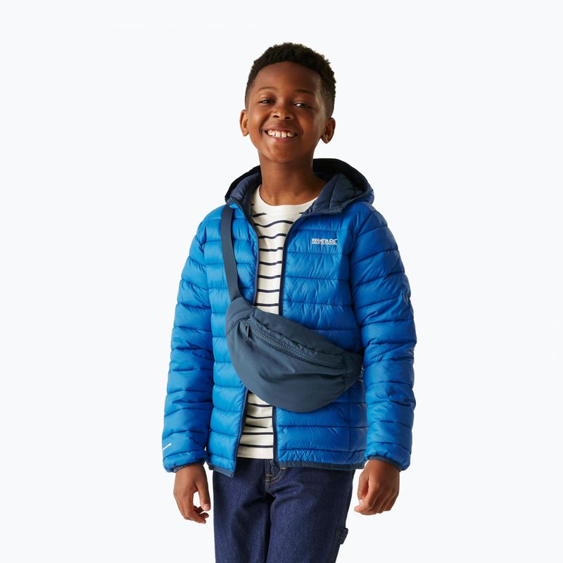Dětská bunda REGATTA Hooded Marizion snorkel blue/moonlight denim 7