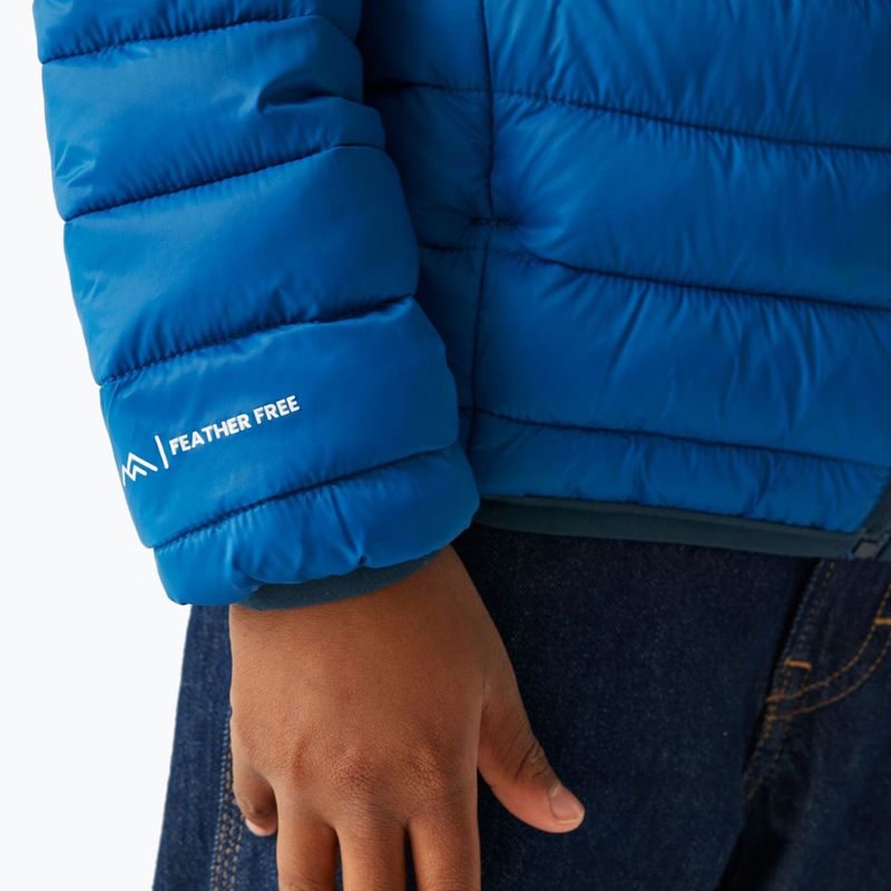 Dětská bunda REGATTA Hooded Marizion snorkel blue/moonlight denim 10
