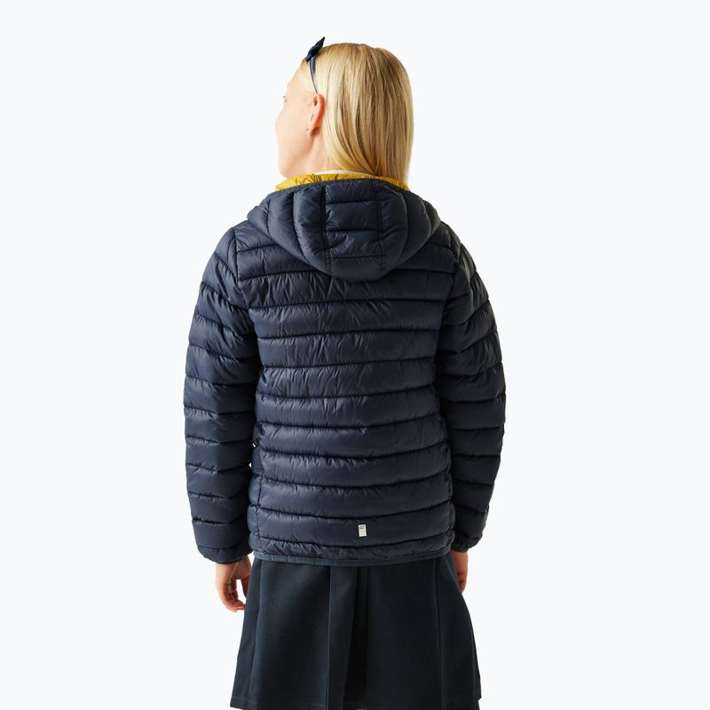 Dětská bunda REGATTA Hooded Marizion navy/gold flake 6