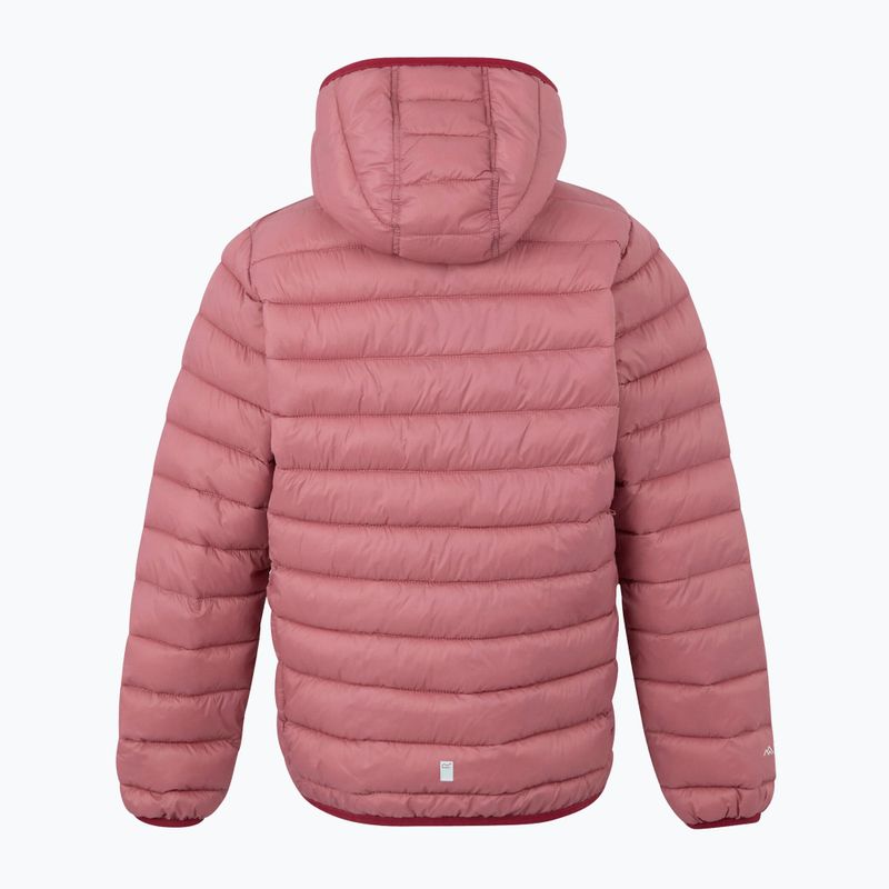 Dětská bunda REGATTA Hooded Marizion dusty rose/dark pimiento 2