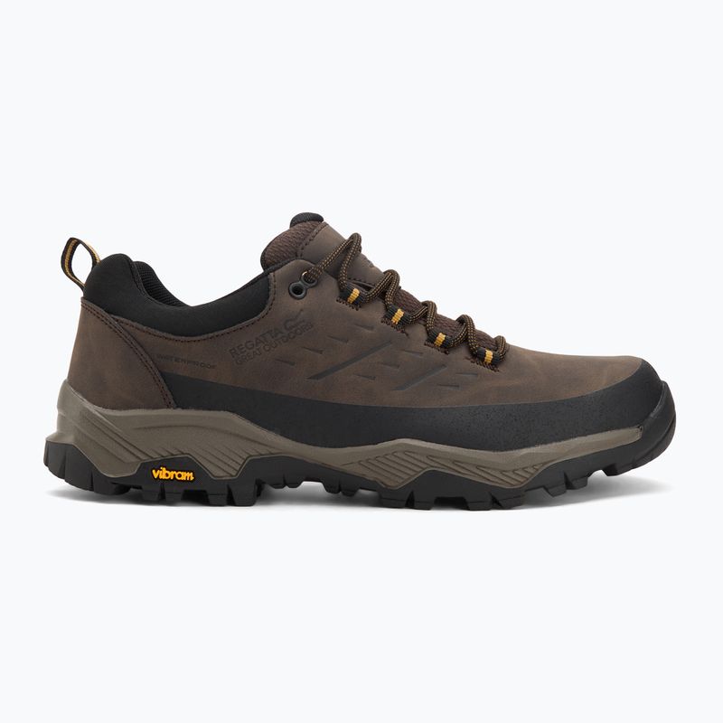 Pánské trekingové boty REGATTA Blake Low peat/wood 2