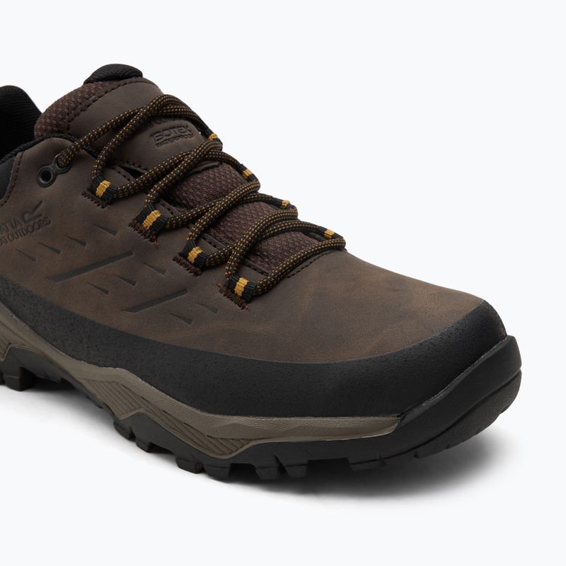 Pánské trekingové boty REGATTA Blake Low peat/wood 7