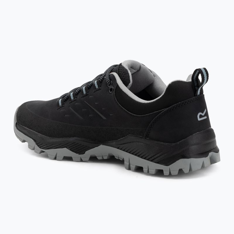 Pánské trekingové boty REGATTA Blake Low black/greenhaze 3