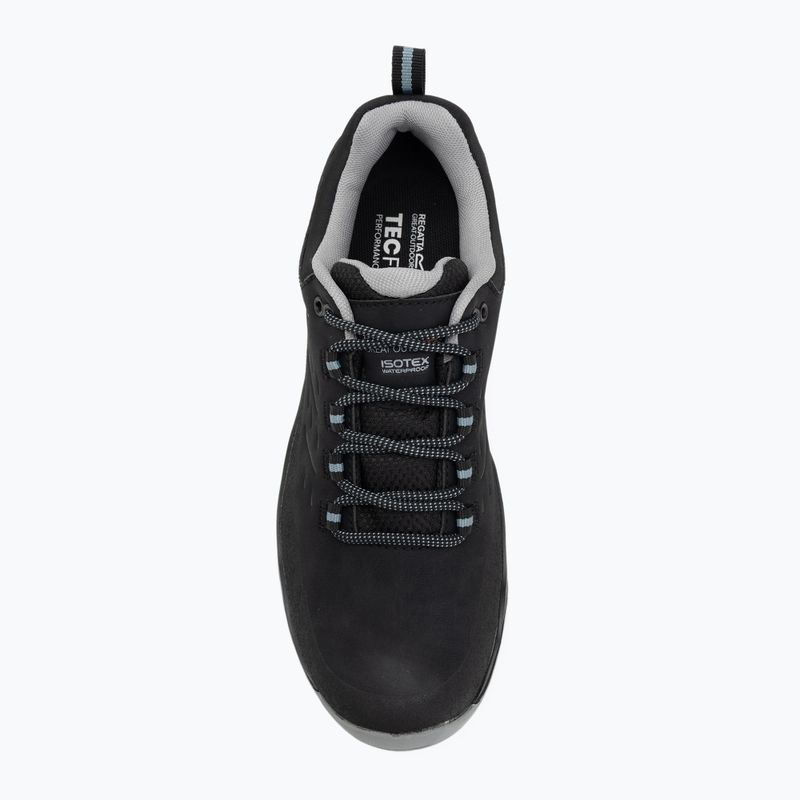 Pánské trekingové boty REGATTA Blake Low black/greenhaze 5