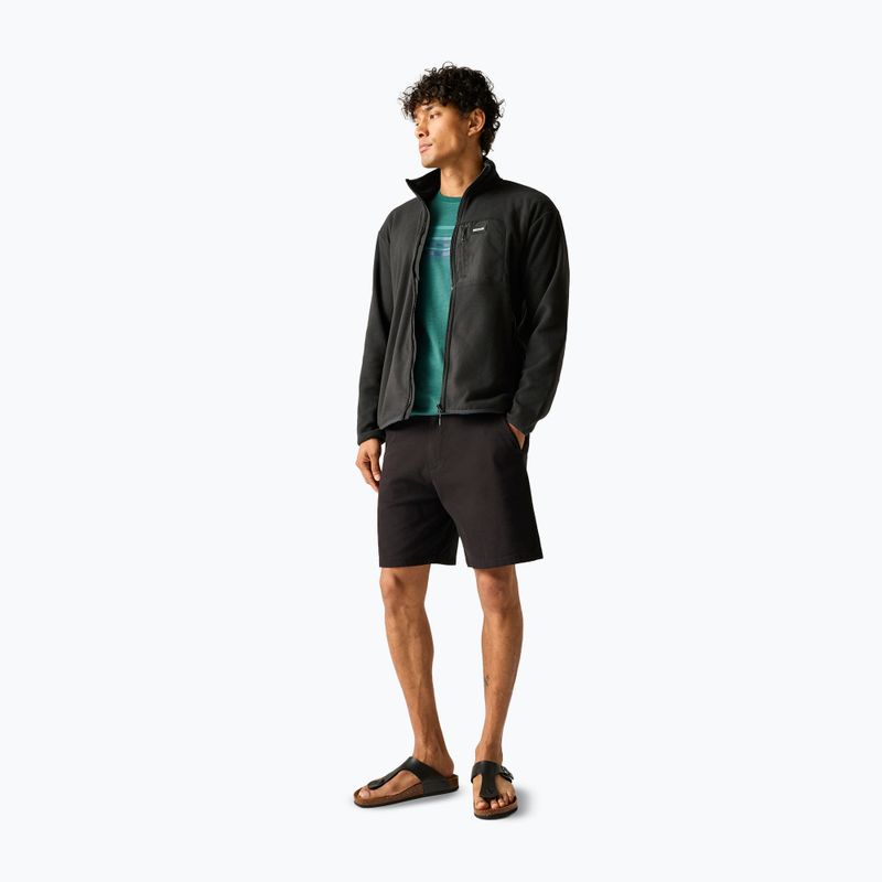 Pánská fleecová mikina REGATTA Frankie Full Zip Fleece black/black 2