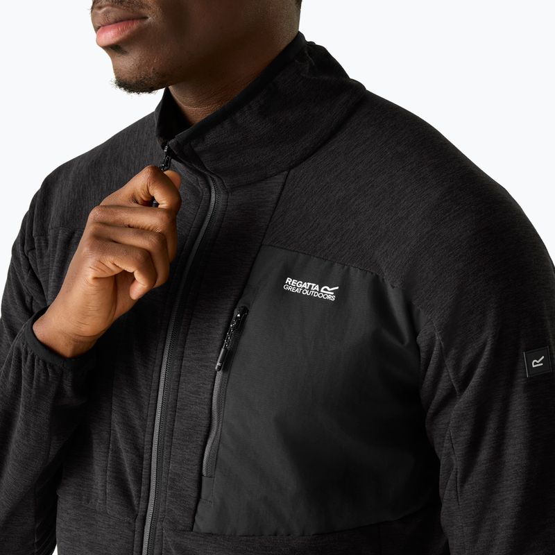Pánská fleecová mikina REGATTA Fleece Scaris ash 4