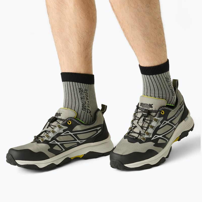 Pánské trekové boty REGATTA Blaze II grey/black/dark tang 10