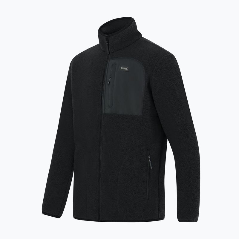 Pánská fleecová mikina REGATTA Frankie Borg black/black 8