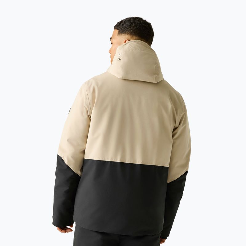 Pánská lyžařská bunda Dare2B Halfpipe IV Jacket white pepper/black 3