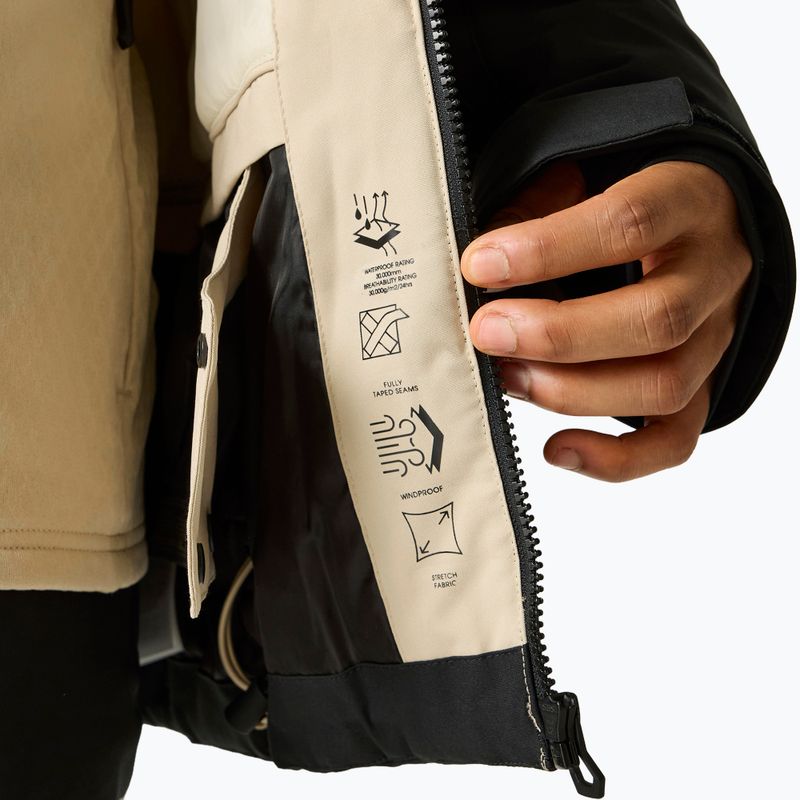 Pánská lyžařská bunda Dare2B Halfpipe IV Jacket white pepper/black 7