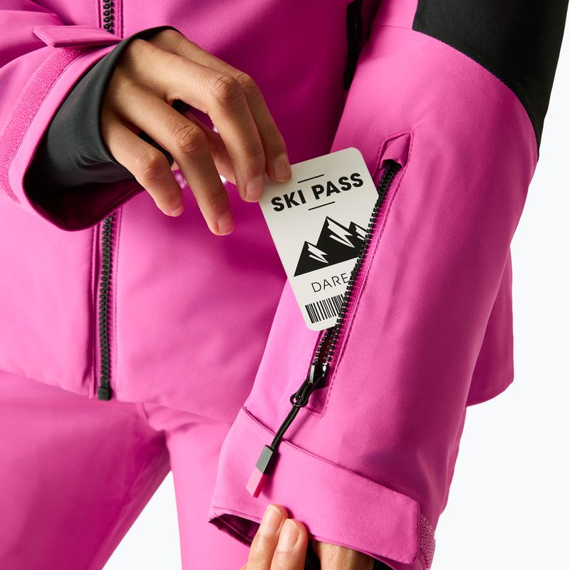Dámská lyžařská bunda Dare2B Flurry III Jacket extreme pink/black 7