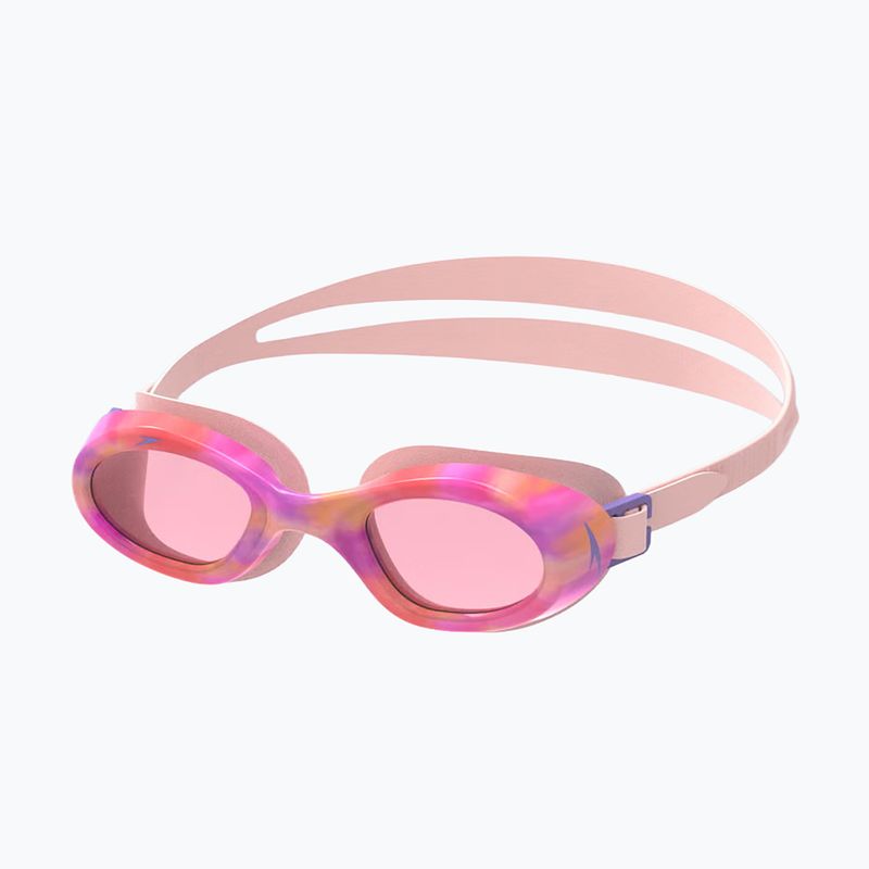 Dětské plavecké brýle Speedo Futura Hydrospex Printed Jr pink lemonade chilly dye/vermillion