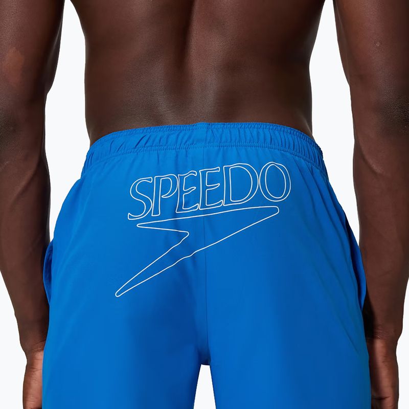 Pánské koupací šortky Speedo Classic Logo Volley 16" Turkish Sea 10