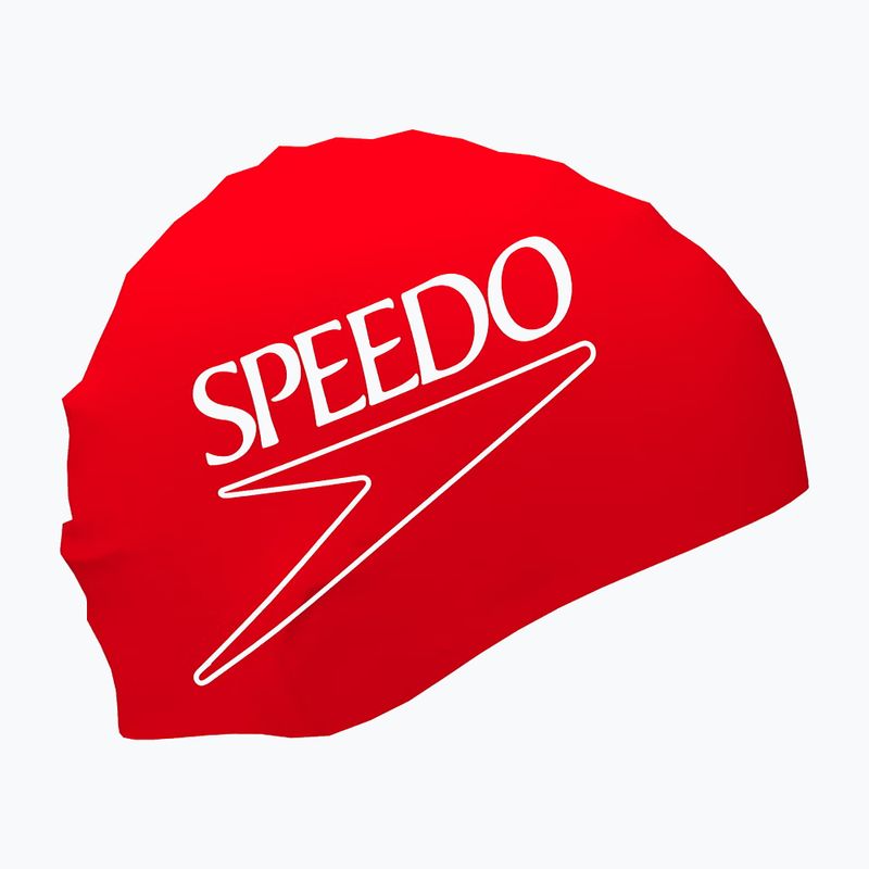 Plavecká čepice Speedo Printed Biofuse speedo red/white