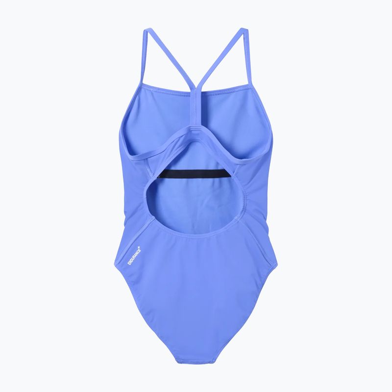 Dámský jednodílný plavkový oblek Speedo Endurance+ Logo Thin Strap moonlight lavender 2