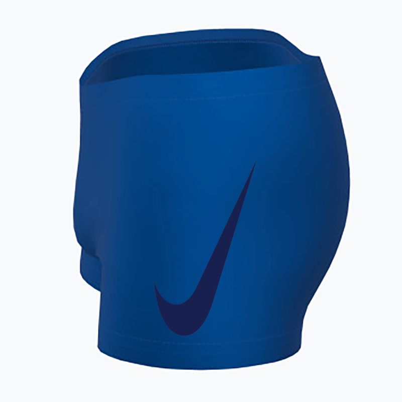 Chlapecké plavecké boxerky Nike Logo Graphic Square Leg game royal 3